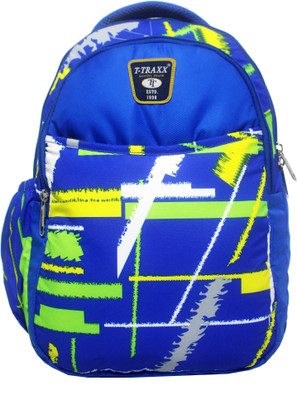 

T-TRAXX Designer 20 L Backpack(Blue, Multicolor), Rblu