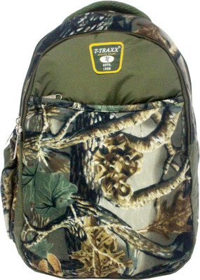 T-TRAXX Designer 20 L Backpack(Green, Multicolor), Meh