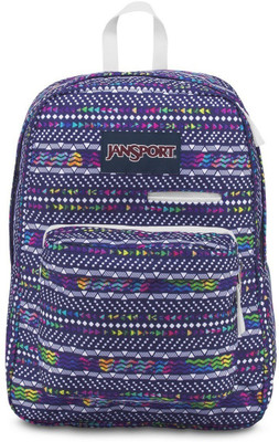 

JanSport Digibreak Tribal Wave Multi 25 L Laptop Backpack(Purple)