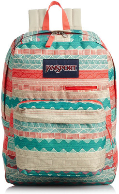 

JanSport Digibreak Malt Tan Boho Stripe 25 L Laptop Backpack(Multicolor)
