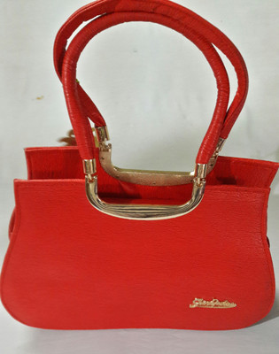 

Kautuki fashions HandBAg (ladies) Shoulder Bag(Red, 3 L)
