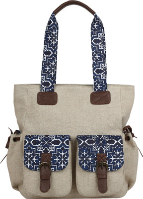 

Angesbags Anges Brussels 01 Shoulder Bag(Beige, 5 inch)