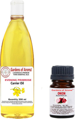 

Gardens Of Aroma Onion 10ml And Eveninig primrose 200ml(210 ml)