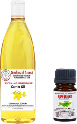 

Gardens Of Aroma Peppermint 10ml And Eveninig primrose 200ml(210 ml)