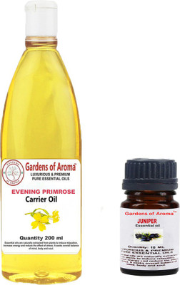 

Gardens Of Aroma Juniper 10ml AndEveninig primrose 200ml(210 ml)