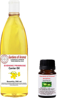 

Gardens Of Aroma Bergamot 10ml And Eveninig primrose 200ml(210 ml)