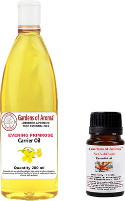 

Gardens Of Aroma Seabukthorn 10ml And Eveninig primrose 200ml(210 ml)