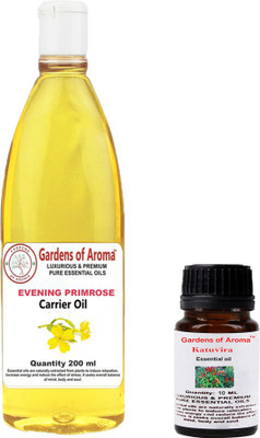 

Gardens Of Aroma Katuvira 10ml AndEveninig primrose 200ml(210 ml)