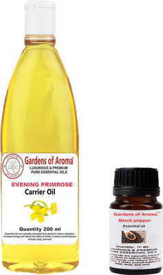 

Gardens Of Aroma Black seed 10ml And Eveninig primrose 200ml(210 ml)