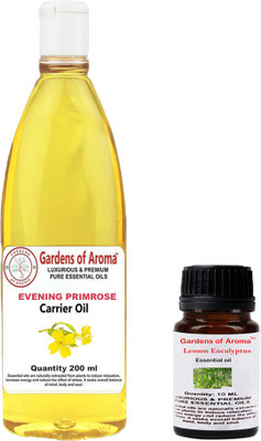 

Gardens Of Aroma Lemon Eucalyptus 10ml And Eveninig primrose 200(210 ml)