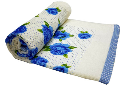 

GoodStart Cotton 363 GSM Bath Towel(Blue)