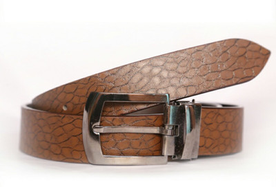 

d_angal 2 Men Tan Artificial Leather Belt