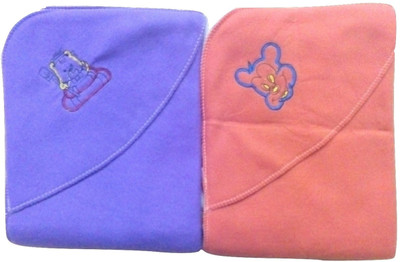 

Imstar Plain  Hooded Baby Blanket(Polyester, Multicolor