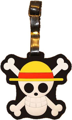 

Atpata Funky Danger Skull Luggage Tag Luggage Tag Bookmark(Danger, White)