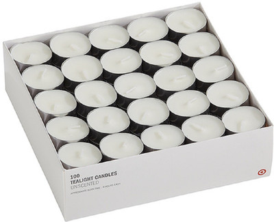 

Shreeji Decoration Smokeless Tea Light Candle(100) Candle(White, Silver, Pack of 100), Silver;white