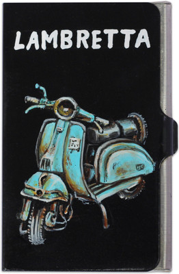 

LazyBrats Steel 24 Card Holder(Set of 1, Blue)