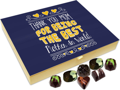 

Chocholik Gift Box - Thank You Mom For Being The Best Mother In The World Chocolate Box - 20pc Truffles(240 g)