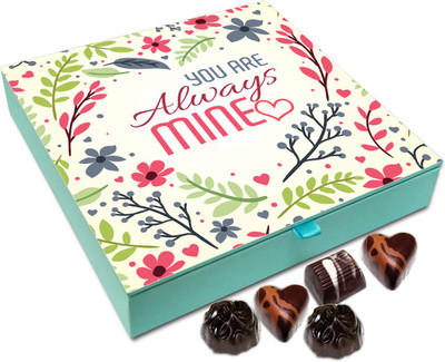 

Chocholik Gift Box - I Am Always Yours You Are Always Mine Chocolate Box - 9pc Truffles(108 g)