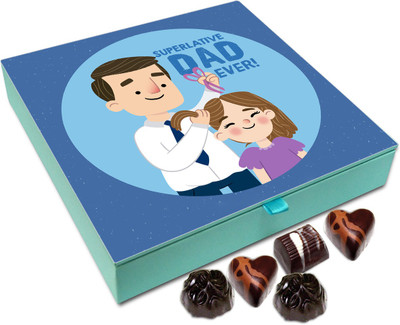 

Chocholik Gift Box - I Have Super Dad Chocolate Box - 9pc Truffles(108 g)