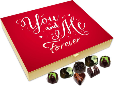 

Chocholik Gift Box - You And Me Together Today And Forever Chocolate Box - 20pc Truffles(240 g)