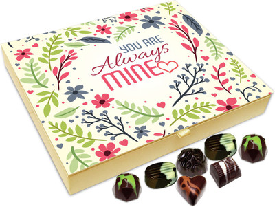 

Chocholik Gift Box - I Am Always Yours You Are Always Mine Chocolate Box - 20pc Truffles(240 g)