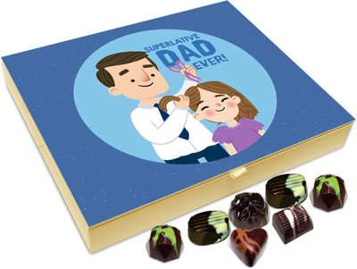 

Chocholik Gift Box - I Have Super Dad Chocolate Box - 20pc Truffles(240 g)