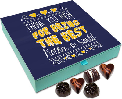 

Chocholik Gift Box - Thank You Mom For Being The Best Mother In The World Chocolate Box - 9pc Truffles(108 g)