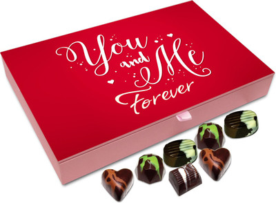 

Chocholik Gift Box - You And Me Together Today And Forever Chocolate Box - 12pc Truffles(144 g)