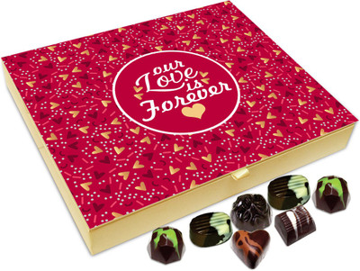 

Chocholik Gift Box - Our Love Will Be There Forever Chocolate Box - 20pc Truffles(240 g)