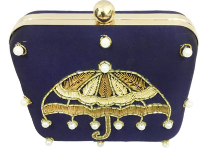 

CLUTCHKARTBAGS Party Blue Clutch