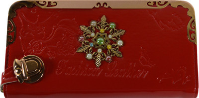 

Glitters Online Casual Red Clutch