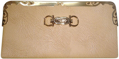 

Haryana Craft Casual Brown Clutch