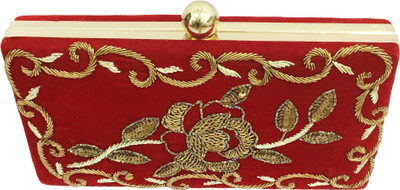 CLUTCHKARTBAGS Party Red Clutch