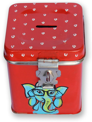 LazyBrats Hand P Coin Bank(Red)