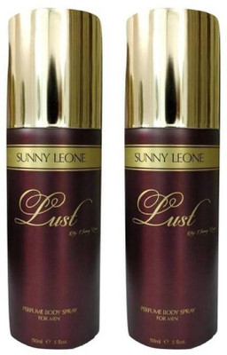 24 OFF on SUNNY LEONE LUST Perfumed Body Spray For Men Rust