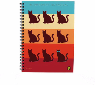 

Madcap Regular Notebook(Recycled Handmade, Multicolor)