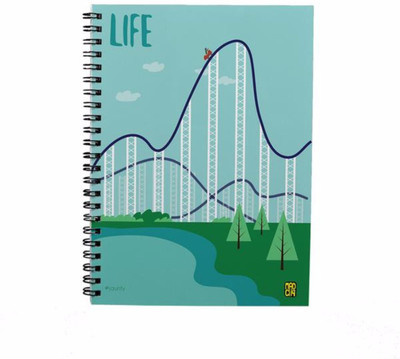 

Madcap Regular Notebook(Recycled Handmade, Multicolor)