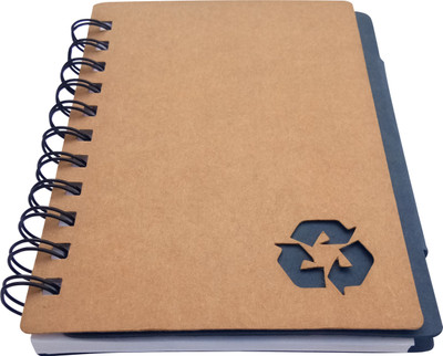 

Printmystic.com A5 Notebook(Corporate Notebook With Sticky notes, Blue)