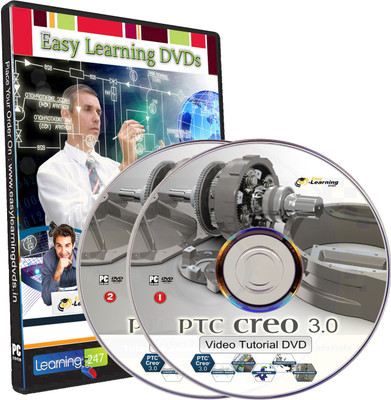 

Easylearning PTC Creo 3.0 Complete Video Tutorials And Guides on 2 DVDs(DVD)