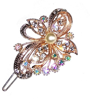 

Shrungarika Fashionable Golden Hair Pin(Gold)