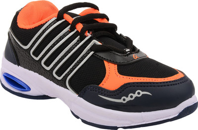 

WINDY Boys & Girls Lace Running Shoes(Blue, Bl/org