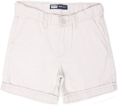 60% OFF on Levi's Short For Girls Casual Solid Cotton(White, Pack of 1) 60% OFF on Levi's Short For Girls Casual Solid Cotton(White, Pack of 1)