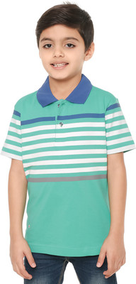 

Body Glove Boy's Printed Cotton T Shirt(Green, Pack of 1