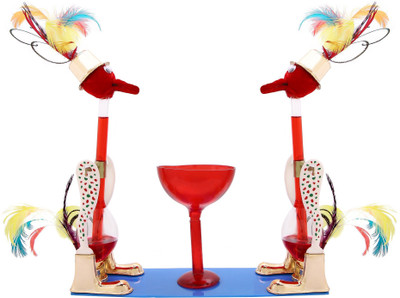 

MANGOPIE MULTI COLOR FEATHER DRINKING BIRD(Multicolor)