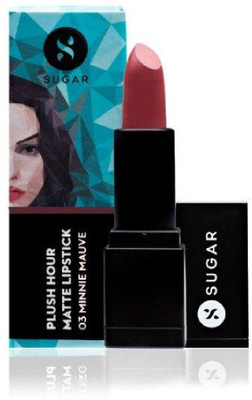 

Sugar Plus Hour Matte Lipstick 03 Minnie Mauve(Rose Mauve)