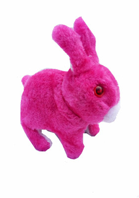 

TALKING GANESHA Jumping Rabbit with lights & sound (ASSORTED COLORS WILL BE SENT)(Pink)
