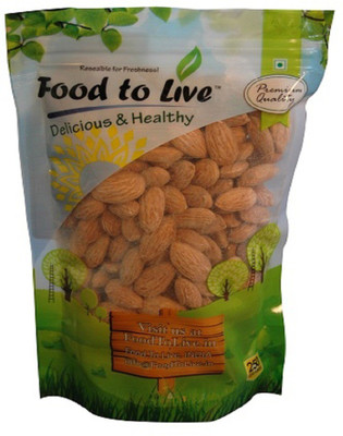 

Food to Live Salted (Badam) Almonds 250g Almonds(10 g, Pouch)