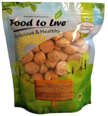

Food to Live Dried Apricots (Jardalu or Khubani), 500g Apricots(500 g, Pouch)