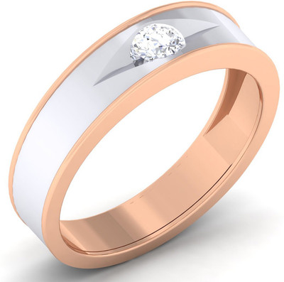 

Myzevar Sterling Silver Cubic Zirconia Gold-plated Plated Ring, Multicolor