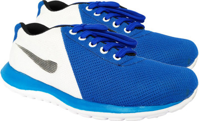 

Fuoko AIR FlEXI Sneakers For Men(White, Blue